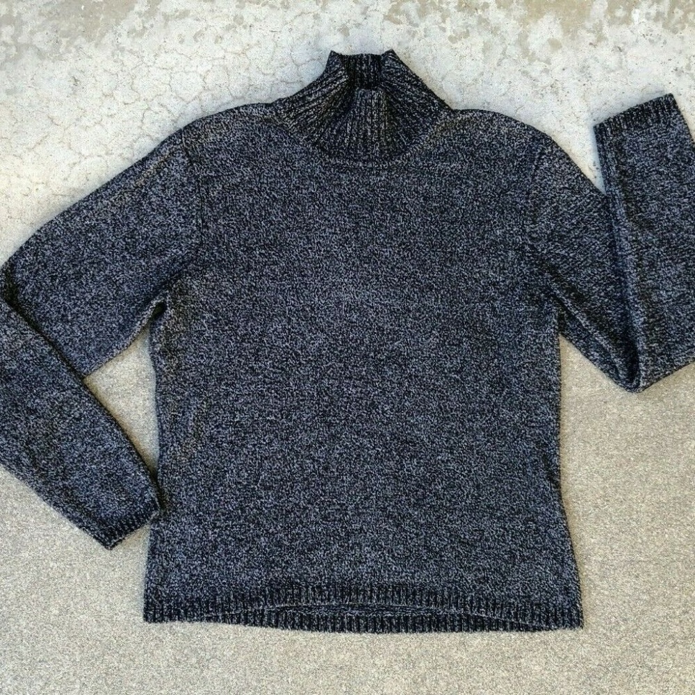 TALBOTS PETITES Thick Turtleneck Pullover Sweater